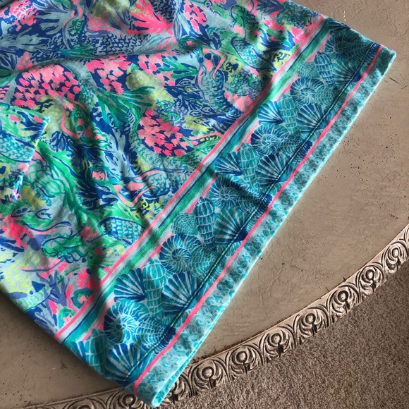 🦄 HTF NWOT  Lilly Pulitzer Mermaids Cove Dress - Picture 6 of 8